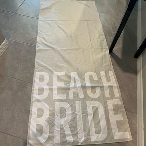 Beach Bride Towel